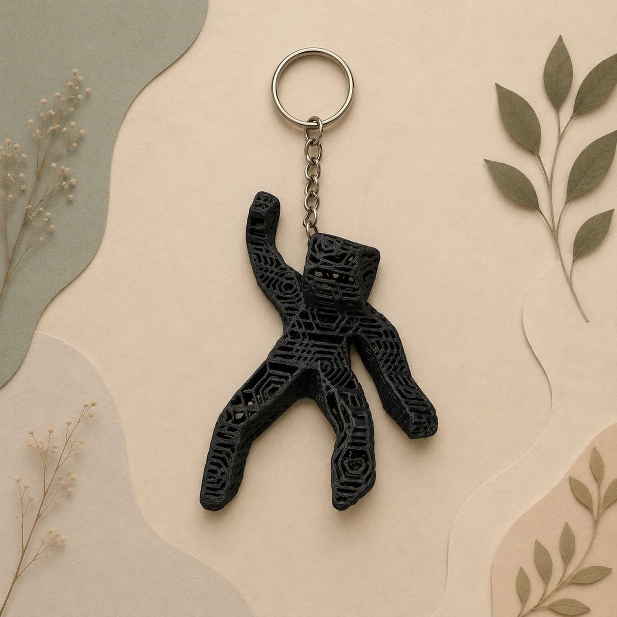Project Hail Mary Grace 3D Printed Keychain