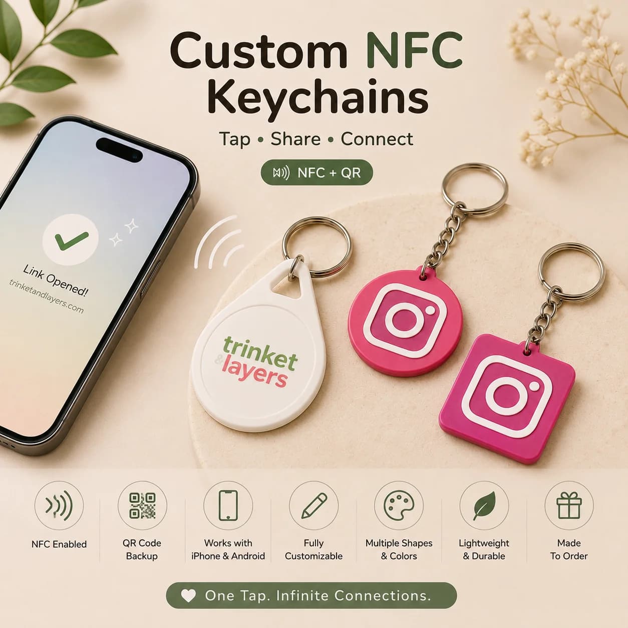 Custom NFC Keychain